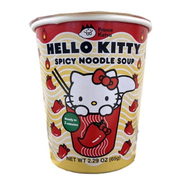 Hello Kitty Spicy Noodle Soup Cup Set of 2