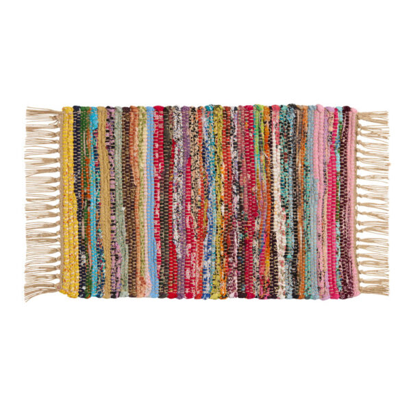 Multicolor Woven Chindi Placemat