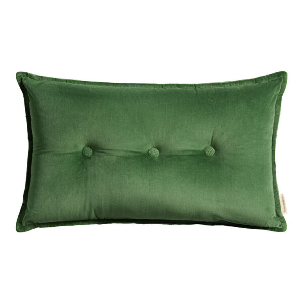 Velvet Button Tufted Lumbar Pillow Velvet Button Tufted Lumbar Pillow