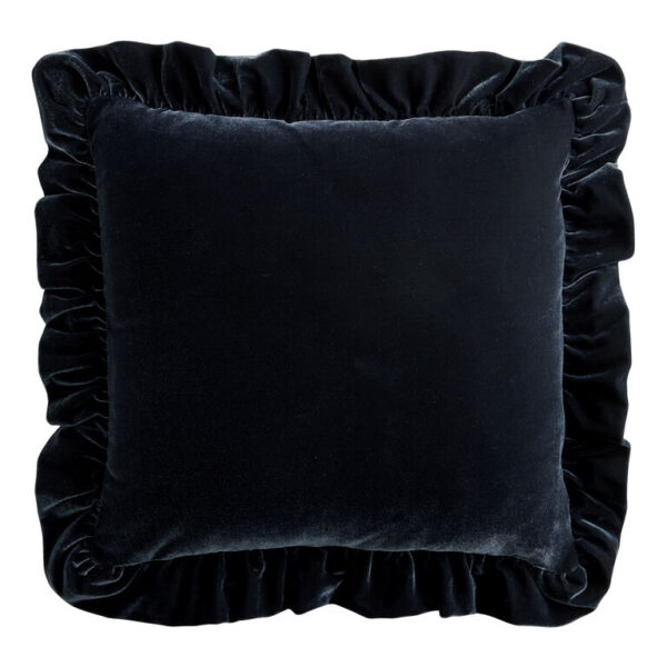 Velvet Silky Ruffle Throw Pillow Velvet Silky Ruffle Throw Pillow