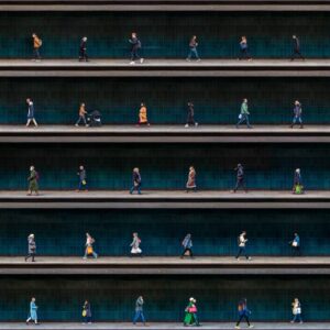 Time Lapse. Sloane Square, Chelsea, London
